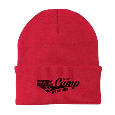 Camp Trip Embroidered Beanie